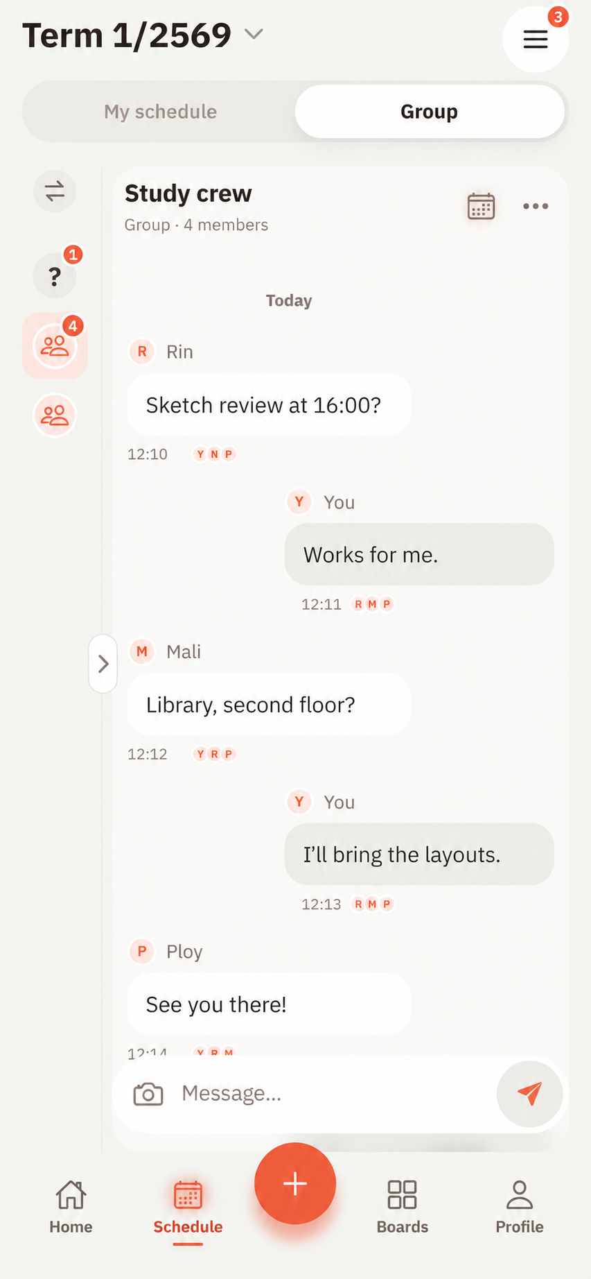 Chat — fictional Mahalai example
